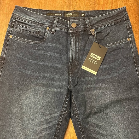Barbell Men’s Straight Athletic Fit Jeans - Picture 1 of 3
